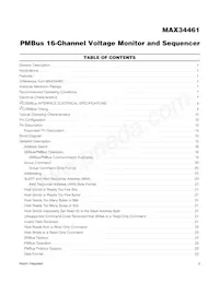 MAX34461ETM+T Datasheet Pagina 2