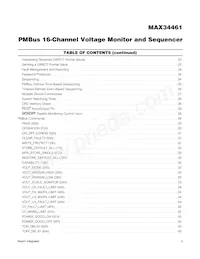 MAX34461ETM+T Datasheet Pagina 3