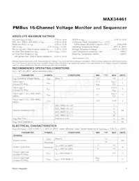 MAX34461ETM+T Datasheet Pagina 7