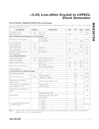 MAX3679AETJ+T Datenblatt Seite 3