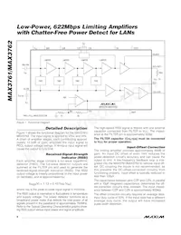 MAX3762EEP Datasheet Pagina 6