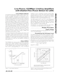 MAX3762EEP Datasheet Pagina 7