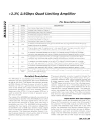 MAX3822UCM+T Datasheet Page 6