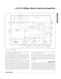 MAX3822UCM+T Datasheet Page 7