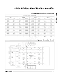 MAX3822UCM+T Datasheet Page 11