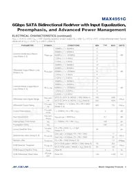 MAX4951CTP+TGH7 Datasheet Page 3