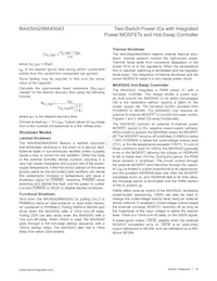 MAX5043ETN+T Datenblatt Seite 18