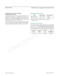 MAX78700+A00T Datasheet Pagina 5