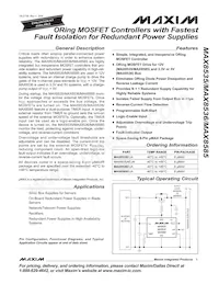 MAX8585EUA+TG51 Datasheet Copertura