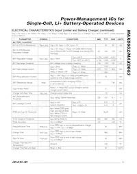 MAX8662ETM+T Datasheet Pagina 3