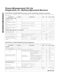 MAX8662ETM+T Datasheet Pagina 4