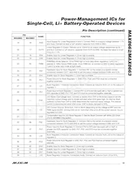 MAX8662ETM+T Datasheet Pagina 19