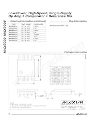 MAX9005ESA-T數據表 頁面 18