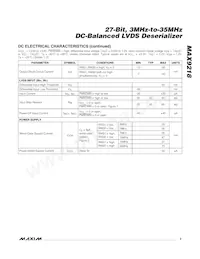 MAX9218ECM+TG128 Datenblatt Seite 3