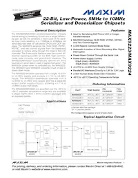 MAX9224ETI+T Datenblatt Cover