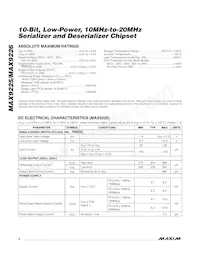 MAX9226ETE+T Datasheet Pagina 2