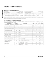 MAX9235ETE+TGA8 Datasheet Pagina 2