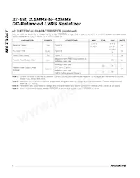 MAX9247GCM/V+TGB Datenblatt Seite 4