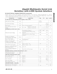 MAX9249GCM/V+GG5 Datasheet Pagina 3