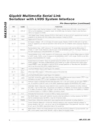 MAX9249GCM/V+GG5 Datasheet Page 8