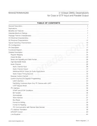 MAX9276GTN/V+T Datasheet Page 2