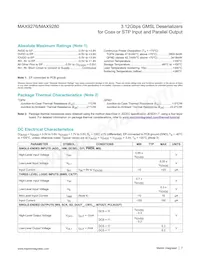 MAX9276GTN/V+T Datasheet Pagina 7