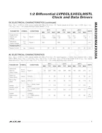 MAX9320ESA/GG8 Datenblatt Seite 3