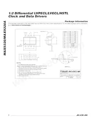 MAX9320ESA/GG8 Datasheet Page 8