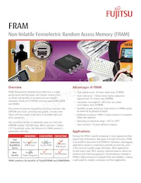 MB85R4M2TFN-G-ASE1 Datenblatt Cover