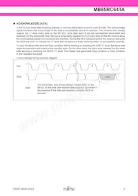 MB85RC64TAPNF-G-BDE1 Datasheet Pagina 5