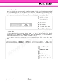 MB85RC64TAPNF-G-BDE1 Datasheet Pagina 9