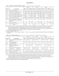 MC100EP14DTR2 Datasheet Pagina 5