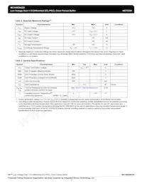 MC100ES6220AER2 Datenblatt Seite 3