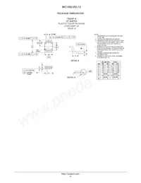 MC100LVEL12MNR4G數據表 頁面 6