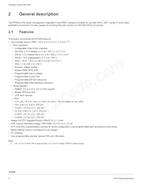 MC34PF3000A6EP Datasheet Pagina 4