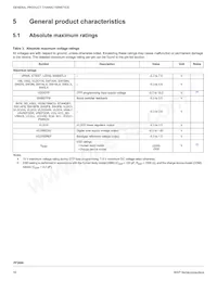 MC34PF3000A6EP Datasheet Pagina 10