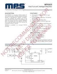 MP6905GS Datasheet Cover