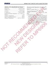 MP6905GS Datasheet Page 3