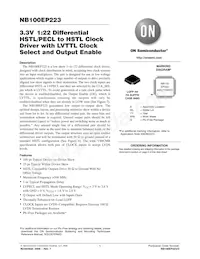 NB100EP223FAG Datasheet Copertura