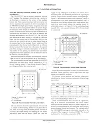 NB100EP223FAG Datasheet Pagina 7