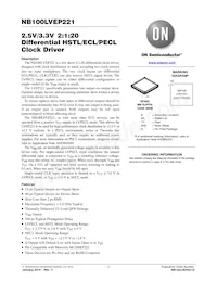 NB100LVEP221MNG Datasheet Copertura