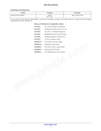 NB100LVEP221MNG Datasheet Pagina 8