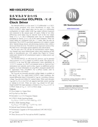 NB100LVEP222MNRG Datenblatt Cover