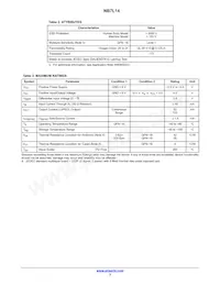 NB7L14MN1TXG Datasheet Pagina 3