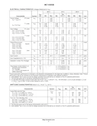 NLV14585BDR2G Datasheet Page 3