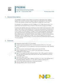 P82B96TD/S911 Datasheet Copertura