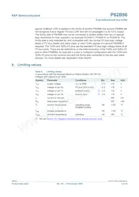 P82B96TD/S911 Datenblatt Seite 5