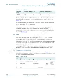 PCA2002CX8/5/1 Datasheet Pagina 7