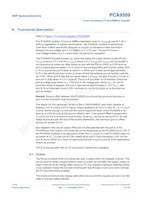 PCA9509DP/DG Datasheet Pagina 5