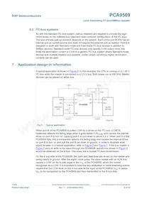 PCA9509DP/DG Datasheet Pagina 6